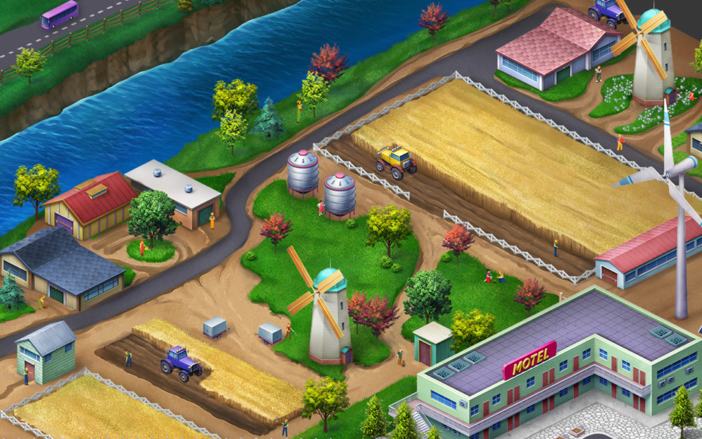 Build farms for local food production